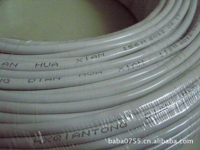 白色电话线4芯足180米 多用途通信线缆的实用选择